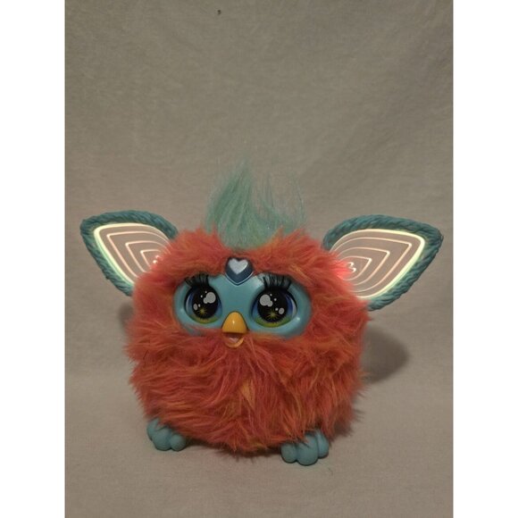 2023 Hasbro Coral Furby Plush Interactive Toy. Tested- Working. - Picture 2 of 16
